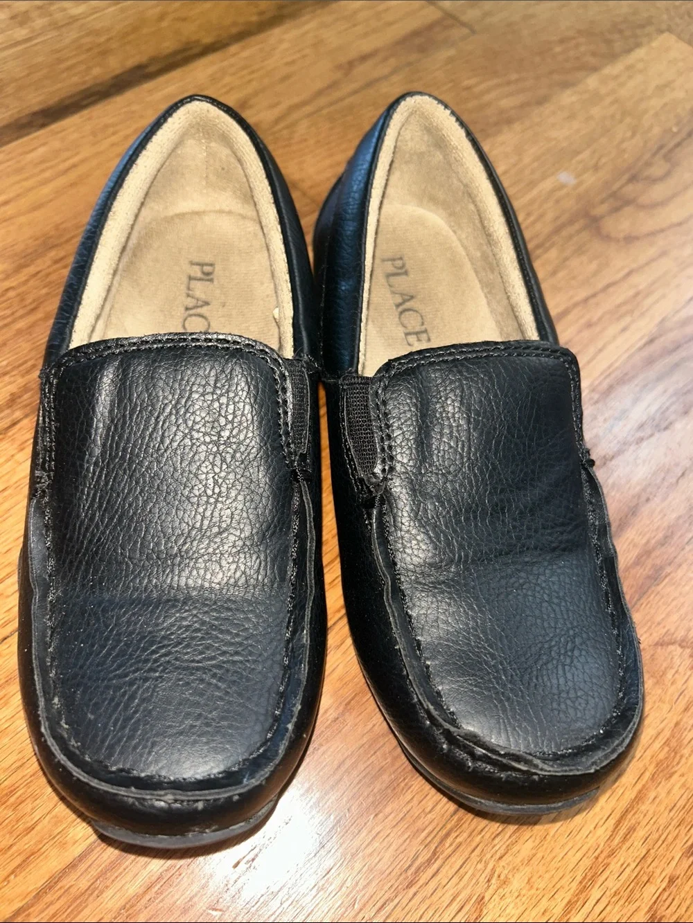 sold The Children’s Place Boys Black Slip-On Casual Loafers size 12